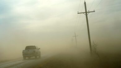 At least 8 dead in Kansas dust storm as 55 vehicles crash during interstate pile-up