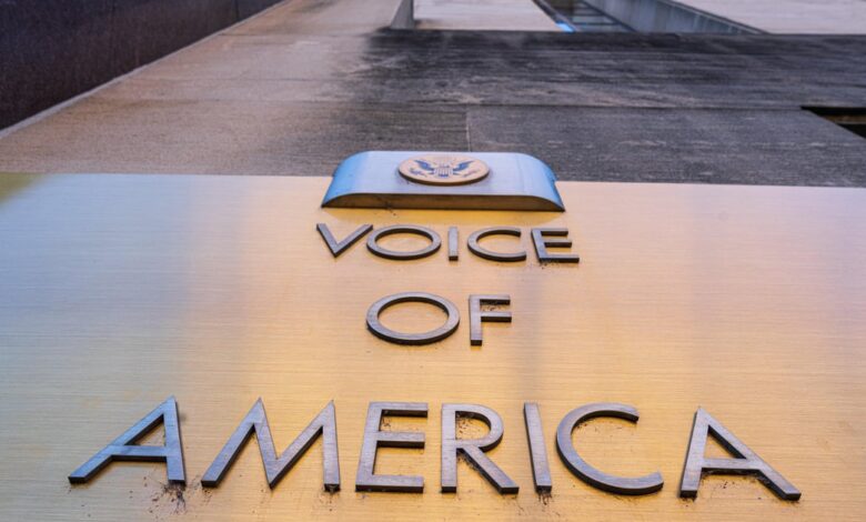 Voice of America’s full-time staff and contractors placed on leave following Trump directive