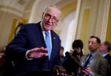 Schumer says GOP doesn’t have votes to pass funding bill as shutdown fight moves to Senate