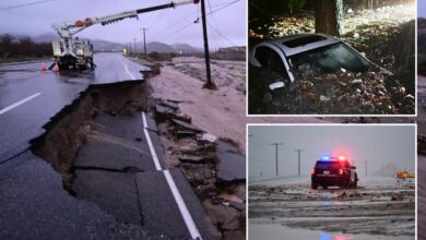 Southern California hit by powerful holiday storm causing flash floods, mudslides Southern California hit by powerful holiday storm causing flash floods, mudslides