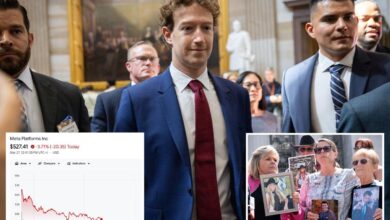 B erased from Mark Zuckerberg’s fortune, Meta stock falls after back-to-back court losses B erased from Mark Zuckerberg’s fortune, Meta stock falls after back-to-back court losses