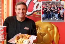 Hollywood goes crazy as Raising Cane’s hits 1,000th location Hollywood goes crazy as Raising Cane’s hits 1,000th location
