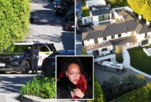 Rihanna’s Beverly Hills mansion is shot at while singer was home, woman, 30, arrested Rihanna’s Beverly Hills mansion is shot at while singer was home, woman, 30, arrested