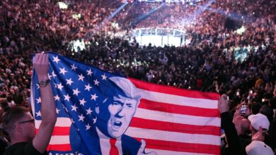 UFC brings cage-match bout to the White House, home of a president who favors cage-match politics UFC brings cage-match bout to the White House, home of a president who favors cage-match politics