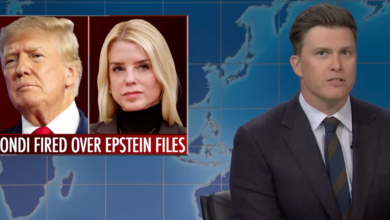 Colin Jost Makes ‘Weekend Update’ Crowd Groan With Just 1 Wicked Epstein Joke Colin Jost Makes ‘Weekend Update’ Crowd Groan With Just 1 Wicked Epstein Joke