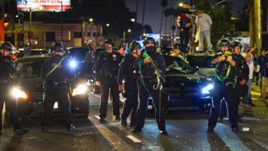 LA To Pay .8 Million To Man Blinded By Police Projectile During Dodgers Celebration LA To Pay .8 Million To Man Blinded By Police Projectile During Dodgers Celebration