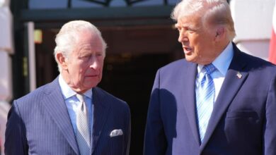 Lip reader reveals what President Trump said to King Charles III after royals arrived at White House Lip reader reveals what President Trump said to King Charles III after royals arrived at White House