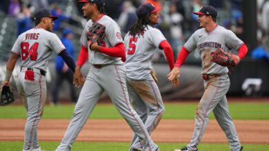 Mets tumble to 17th loss in 20 games, Nationals win 5-4 on Abrams’ go-ahead, 2-run homer in 8th Mets tumble to 17th loss in 20 games, Nationals win 5-4 on Abrams’ go-ahead, 2-run homer in 8th