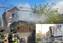 14 injured, including 12 firefighters, after fast-spreading fire tears through NYC homes 14 injured, including 12 firefighters, after fast-spreading fire tears through NYC homes