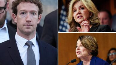 Blackburn, Klobuchar slam Mark Zuckerberg for banning law firm ads for victims of social media addiction: ‘Disturbing’ Blackburn, Klobuchar slam Mark Zuckerberg for banning law firm ads for victims of social media addiction: ‘Disturbing’