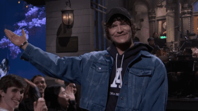 Connor Storrie Introduces Olivia Rodrigo as She Debuts New Song on SNL Connor Storrie Introduces Olivia Rodrigo as She Debuts New Song on SNL