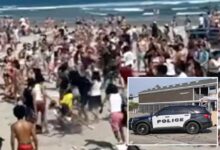 Rhode Island beach chaos leads to three stabbed, 11 arrested Rhode Island beach chaos leads to three stabbed, 11 arrested