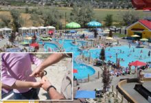 Swimmer chokes, scratches boy at water park after he splashes her with water: police Swimmer chokes, scratches boy at water park after he splashes her with water: police