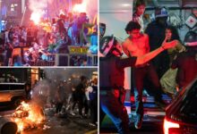 63 people arrested in violent NYC night as Knicks fans celebrate NBA Finals win 63 people arrested in violent NYC night as Knicks fans celebrate NBA Finals win