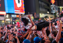 Knicks Fans Go Wild in NYC Streets After Historic Comeback Win Over Spurs Knicks Fans Go Wild in NYC Streets After Historic Comeback Win Over Spurs