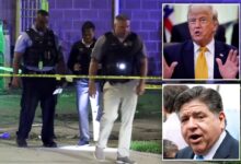 Trump says he can fix Chicago’s crime epidemic ‘fast and permanently’ after 39 shot over weekend Trump says he can fix Chicago’s crime epidemic ‘fast and permanently’ after 39 shot over weekend