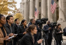 Judge Weighs Trump’s White House Press Ban as DOJ Defends the Move in Court Judge Weighs Trump’s White House Press Ban as DOJ Defends the Move in Court