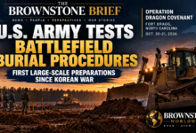 U.S. Army Tests Large-Scale Battlefield Burial Procedures for First Time Since Korean War U.S. Army Tests Large-Scale Battlefield Burial Procedures for First Time Since Korean War