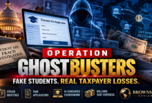 Operation Ghostbusters: DOJ Charges Five in ‘Ghost Student’ Aid Fraud Crackdown, Warns of Millions Lost Operation Ghostbusters: DOJ Charges Five in ‘Ghost Student’ Aid Fraud Crackdown, Warns of Millions Lost